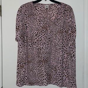 Cabi Seaside Pink Top XL